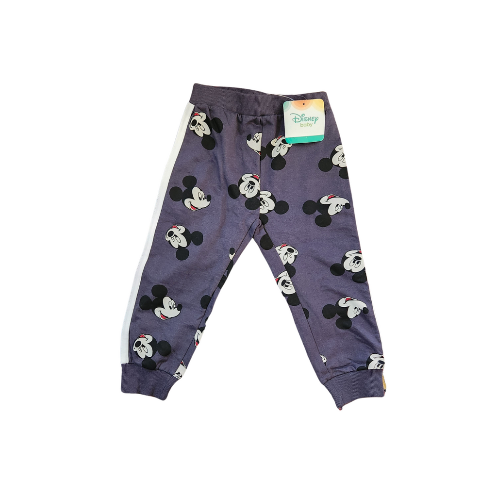Disney Mickey Mouse Grey Jogger Pants (24 months) | Brand New |