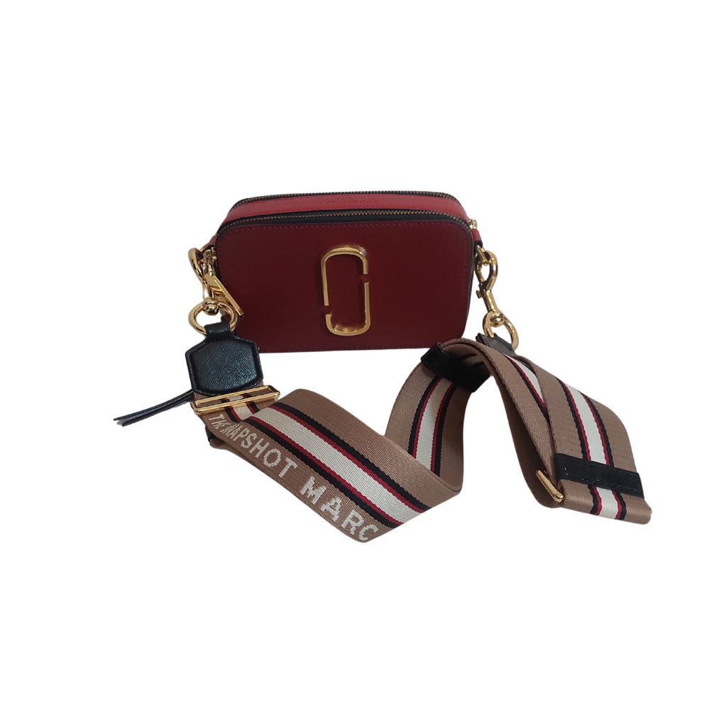 Marc Jacobs 'New Cranberry Multi' Snapshot Crossbody Bag | Gently Used |