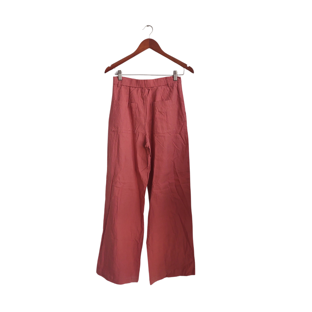 Bershka Pink Wide Leg Pants | Pre Loved |