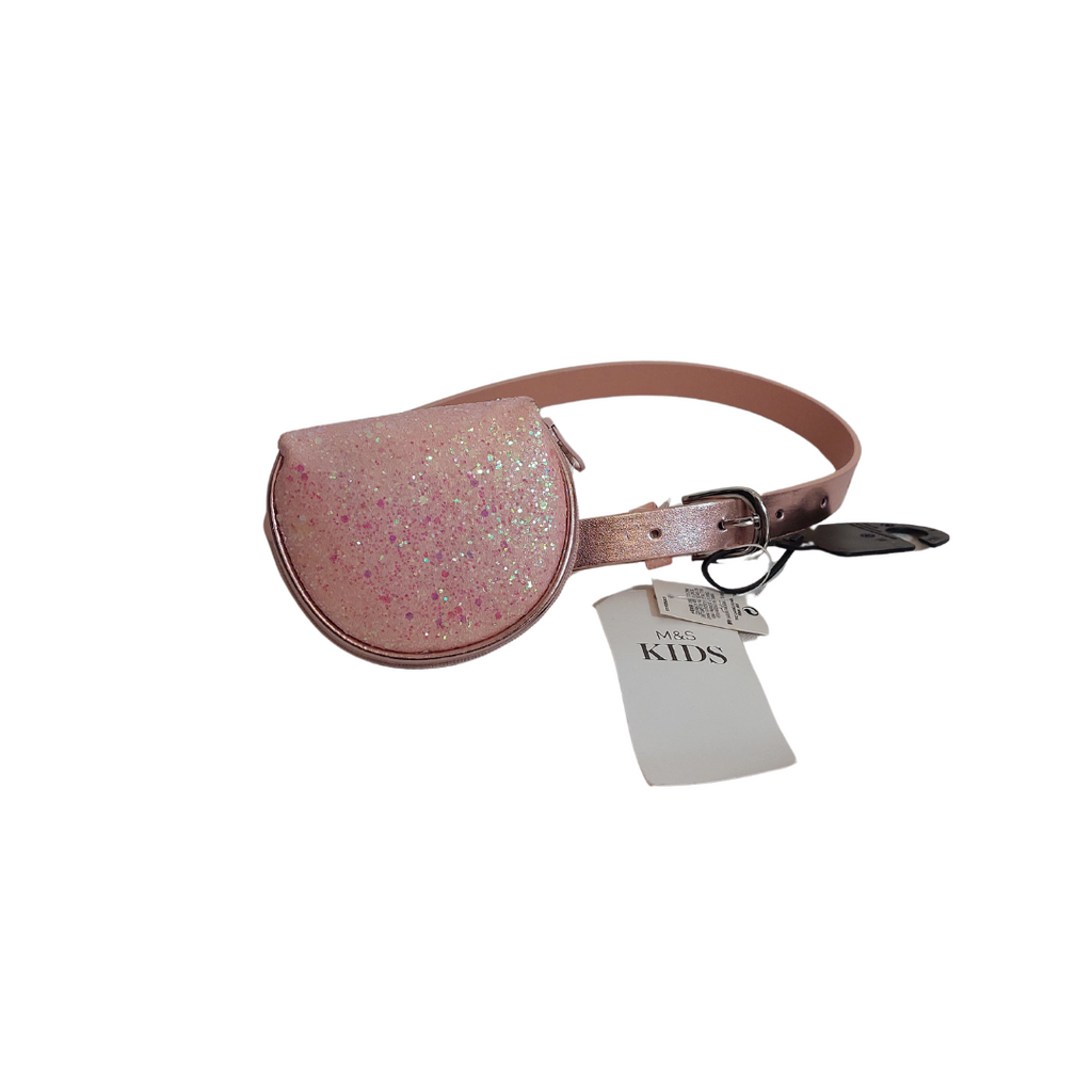 M&S Kids Pink Belt Bag (6 - 8 years) | Brand New |
