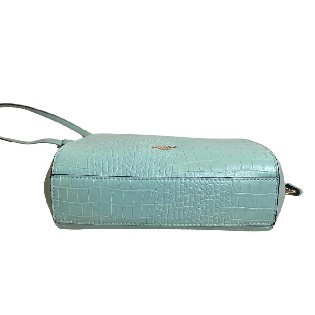 Dune Crocodile Textured Leatherette Crossbody Bag | Gently Used |