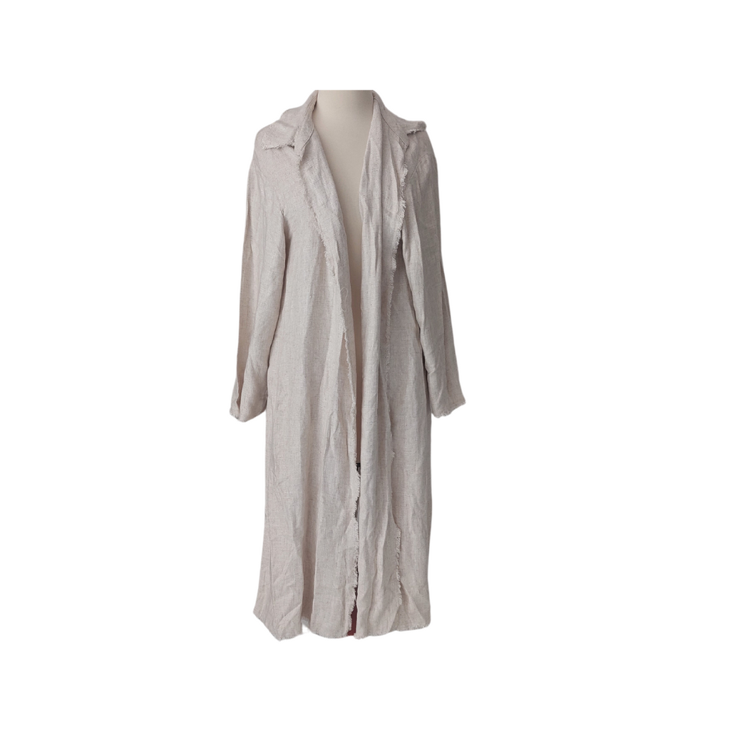 ZARA Cream Front-open Cover Up Jacket | Brand new |