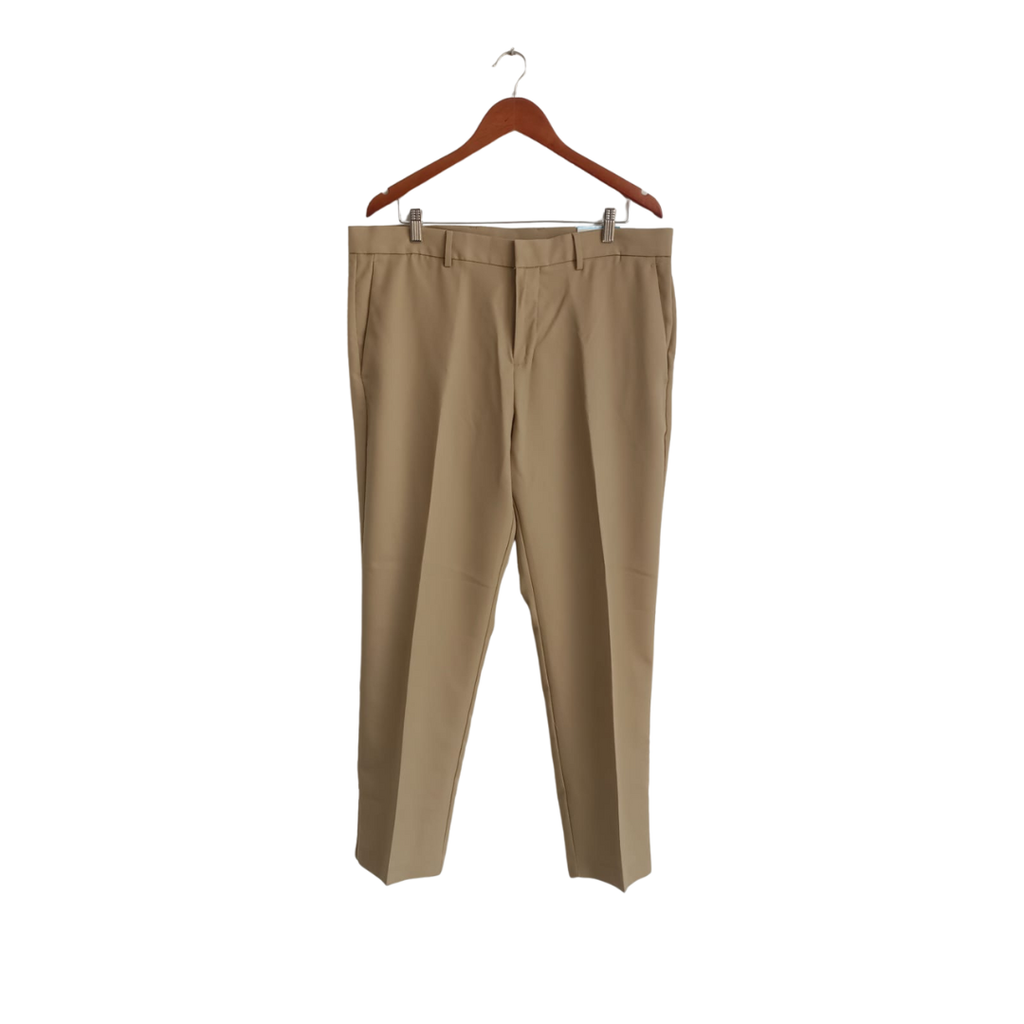 Perry Ellis Men's Beige Formal Pants | Brand New |