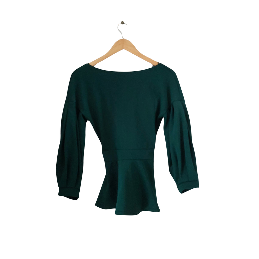 Quiz Bottle Green Belted Top | Brand New |