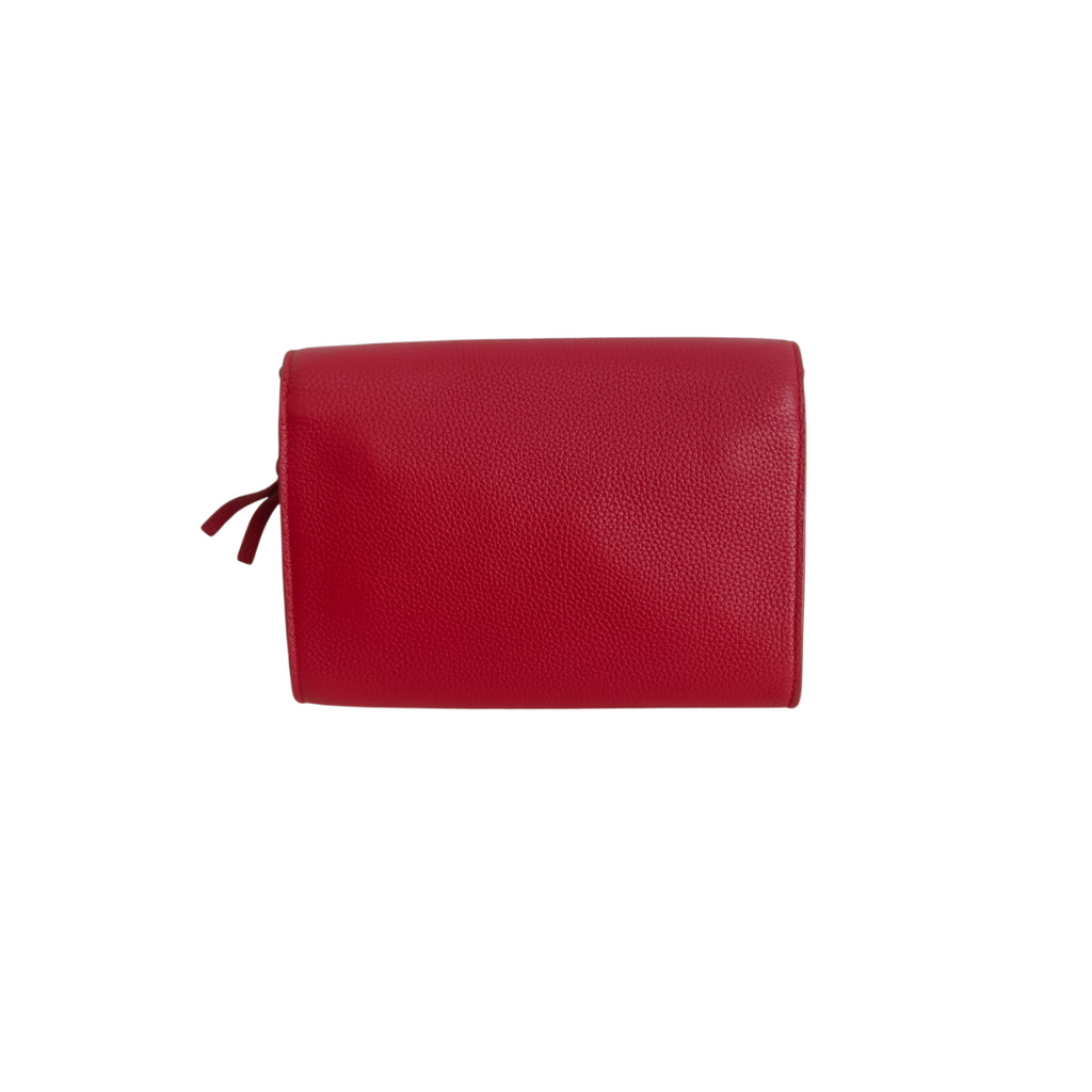 Tory Burch Red Leather Britten Crossbody Bag | Brand New |