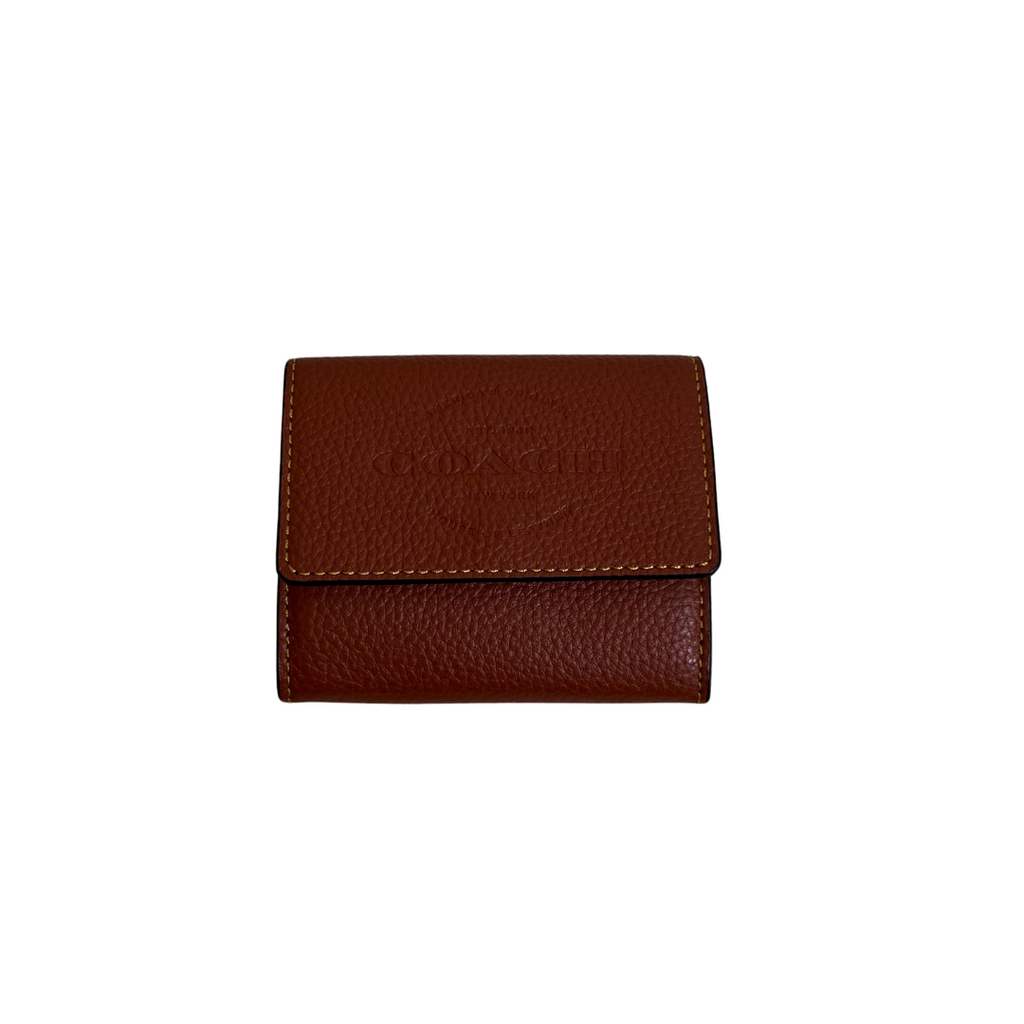 Coach Brown Unisex’s COIN CS NAT Card Holder | Like New |