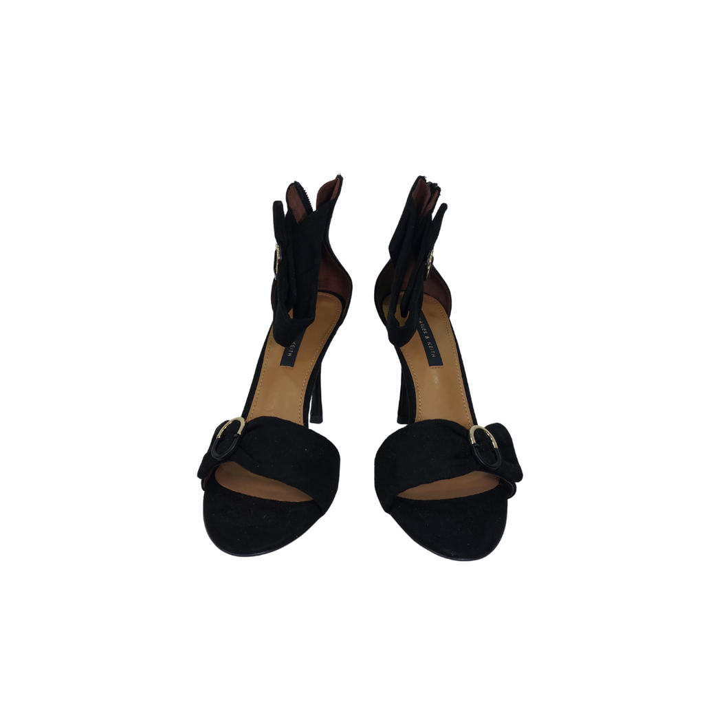 Charles & Keith Black High Heels | Pre Loved |