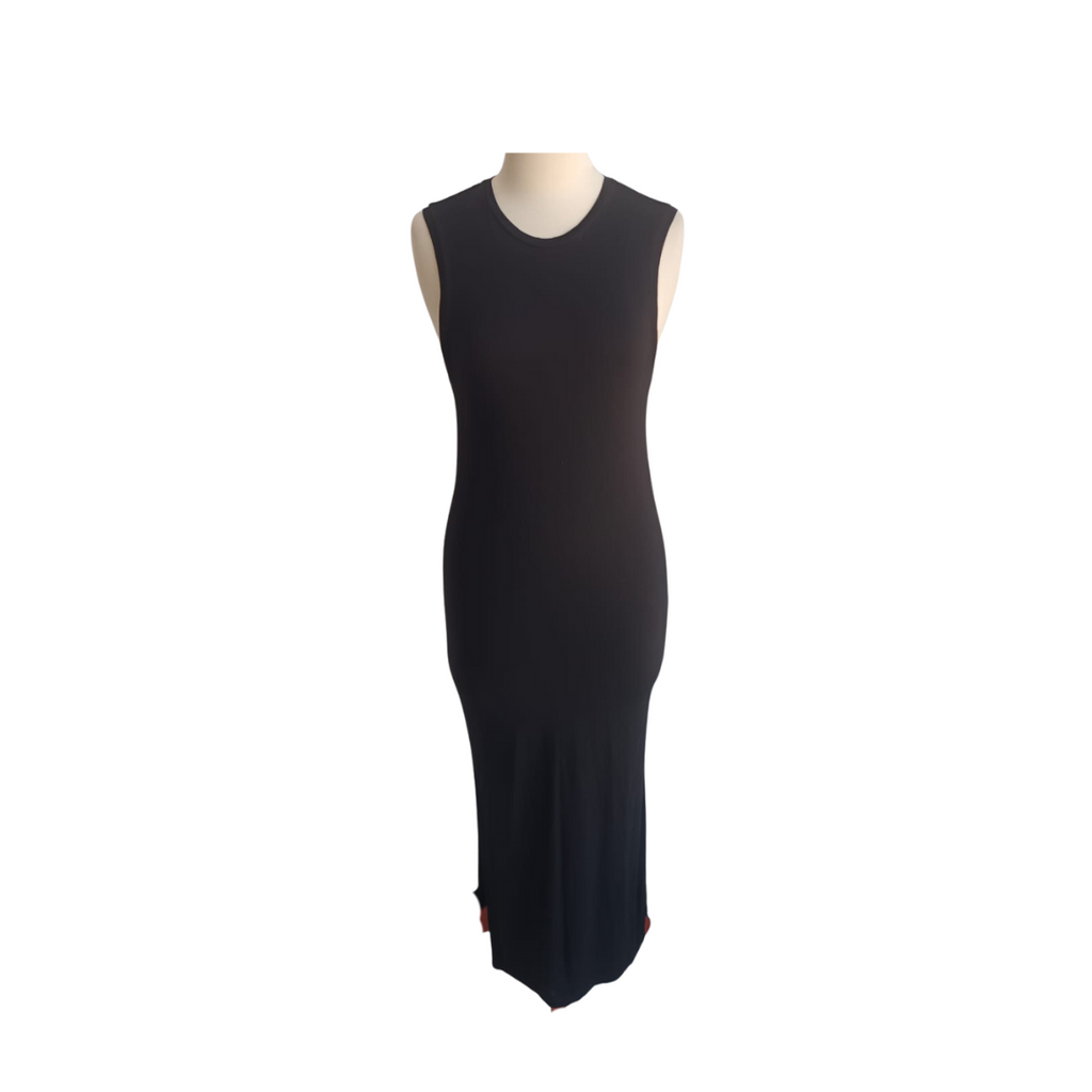 H&M Black Sleeveless Long Dress | Like New |