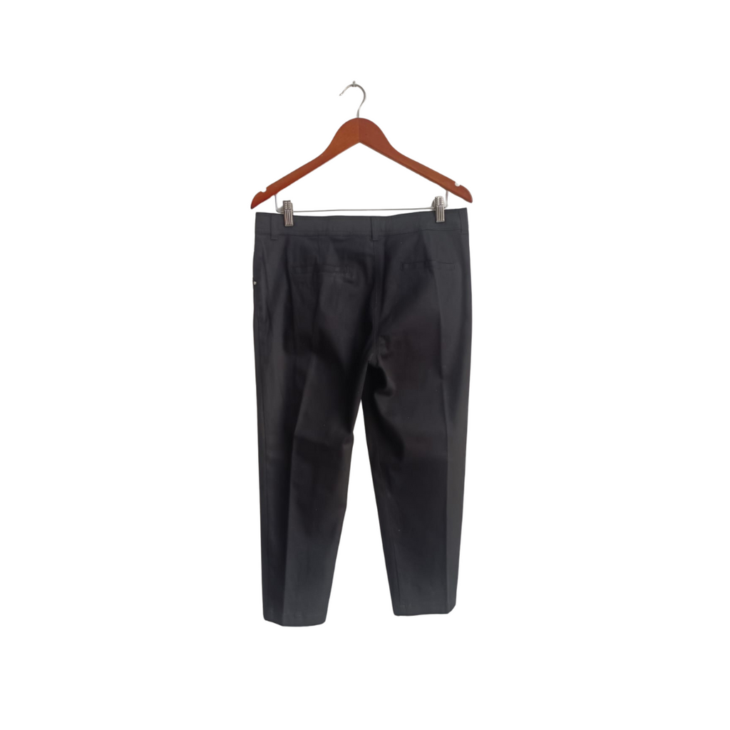 Wallis Black Straight Leg Pants | Pre Loved |