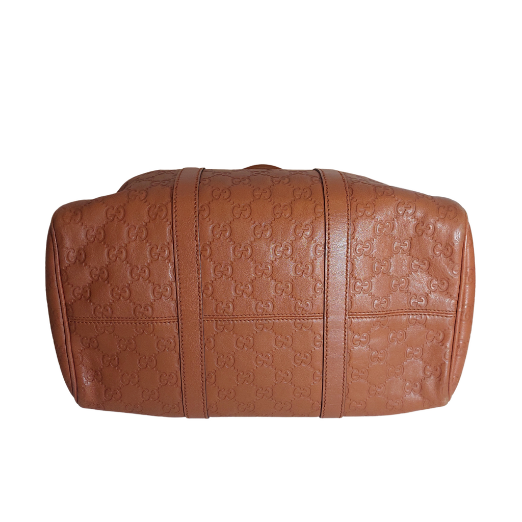 Gucci Guccissima Tan Leather Medium Joy Boston Bag | Pre Loved
