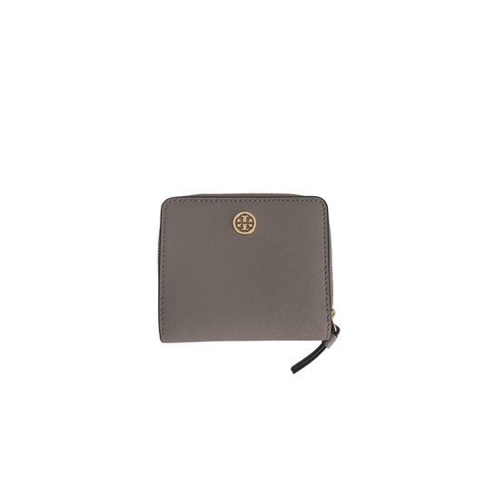 Tory Burch Gray Heron Robinson Bi-fold Wallet | Gently Used |