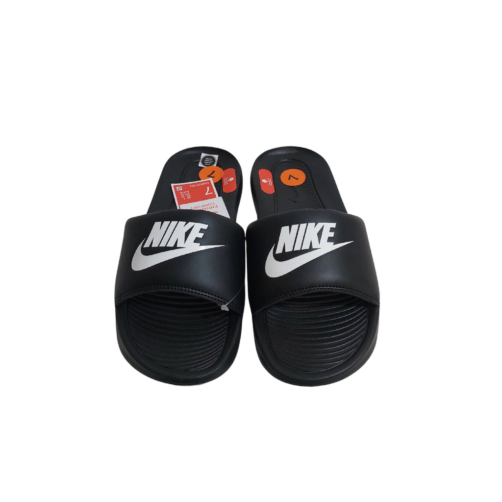 Nike Victori 1 Black Women's Slides | Brand New |