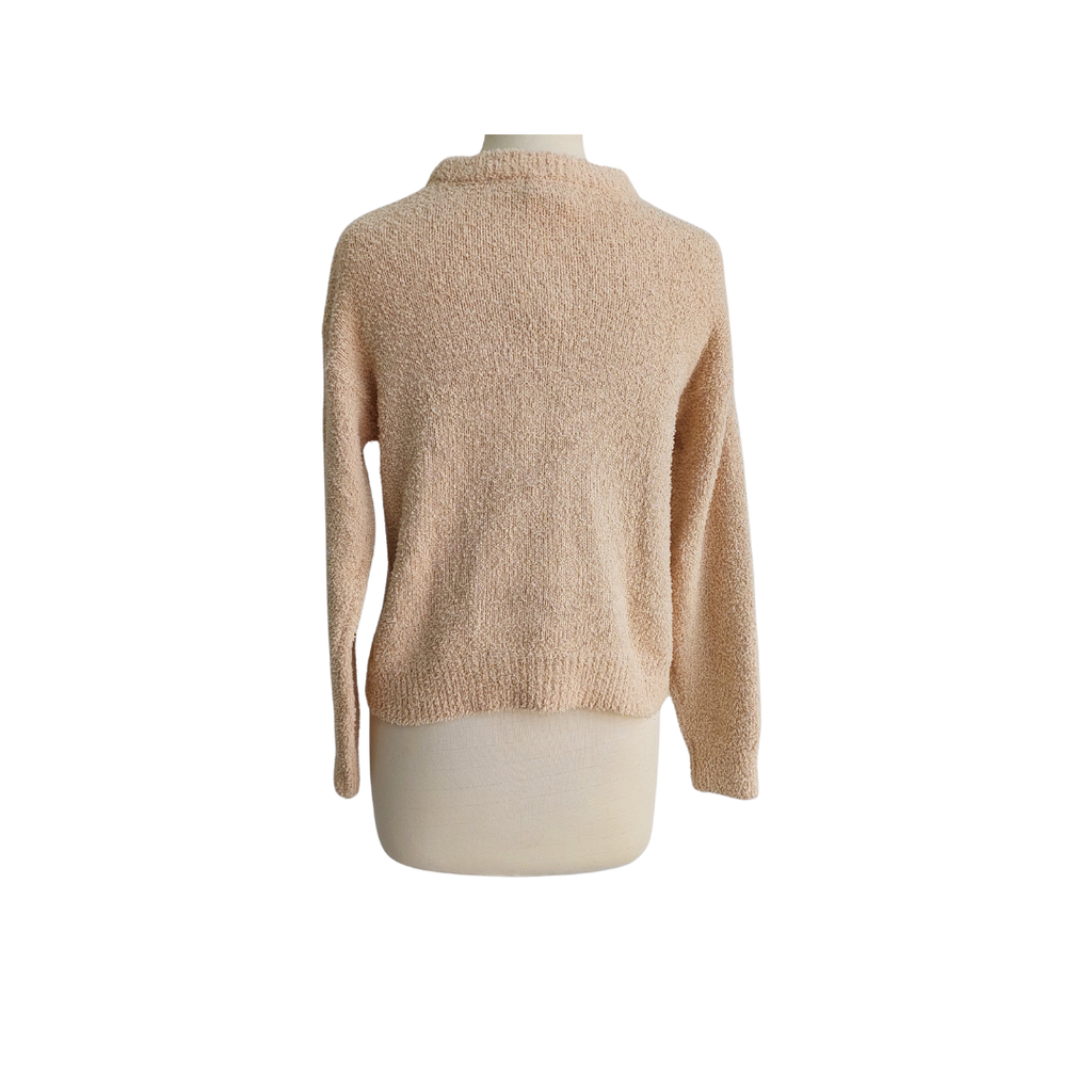 French Connection Beige Texture Top | Brand New |
