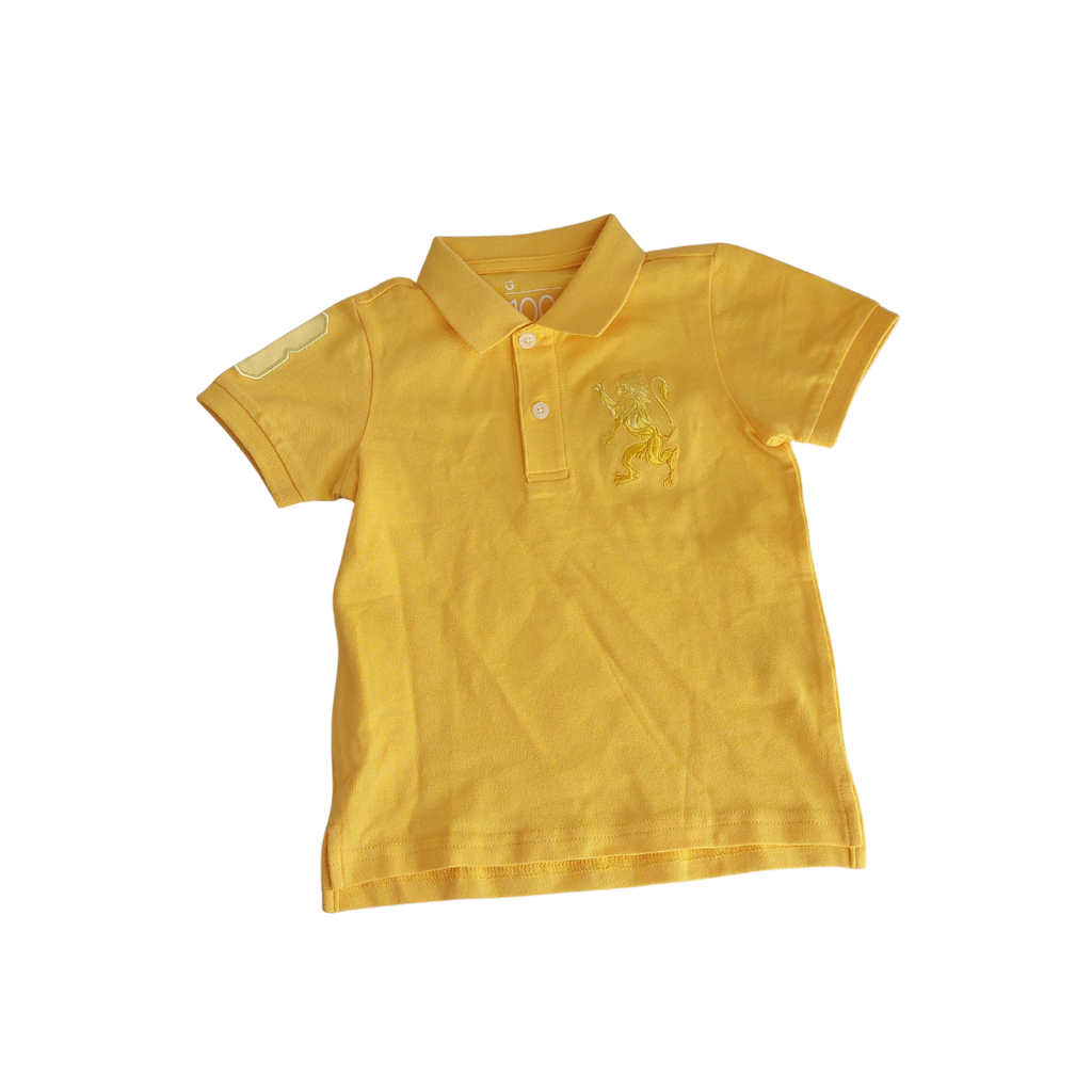 Giordano Junior Yellow Polo Shirt (4 Years) | Brand New |