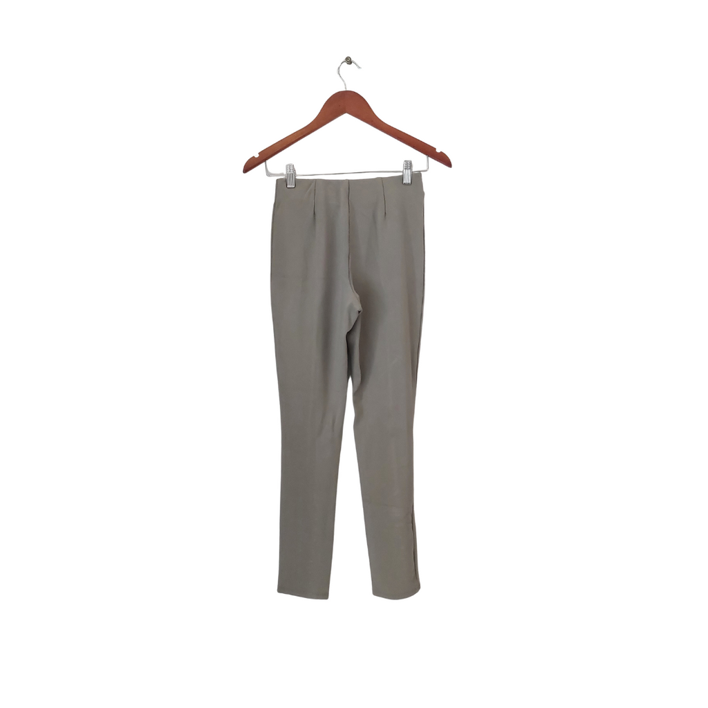 Mango Sage Green Stretchable Pants | Pre Loved |