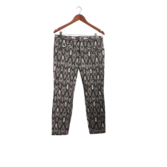 GAP Grey Ikat Skinny Ankle Pants | Gently Used |