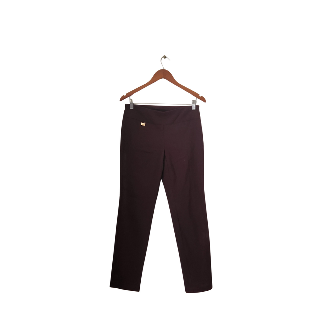 Alfani Burgundy Straight-leg Pants | Pre Loved |
