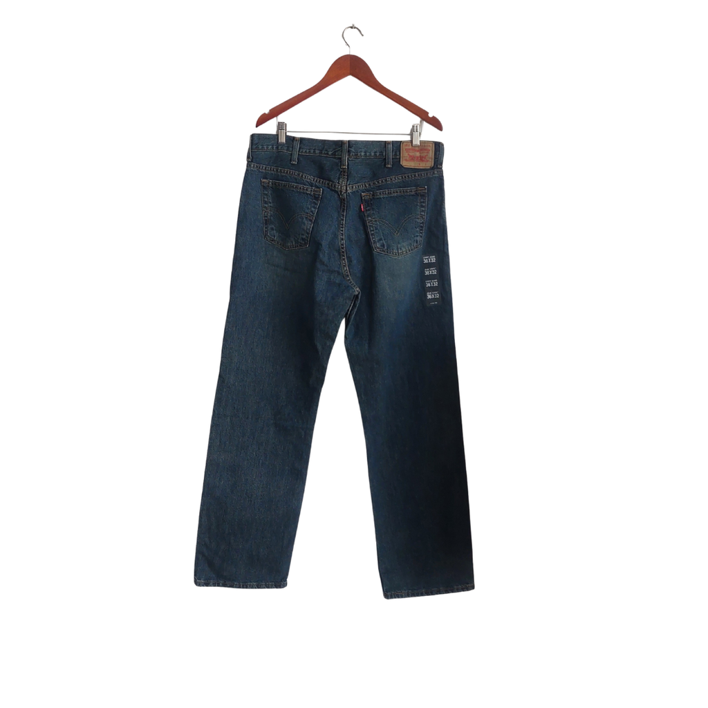Levi's Men's Blue Relaxed Straight Leg Jeans | Brand New |