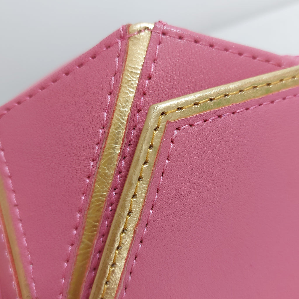 Warp Pink Diva Hexella Convertible Clutch Bag | Like New |