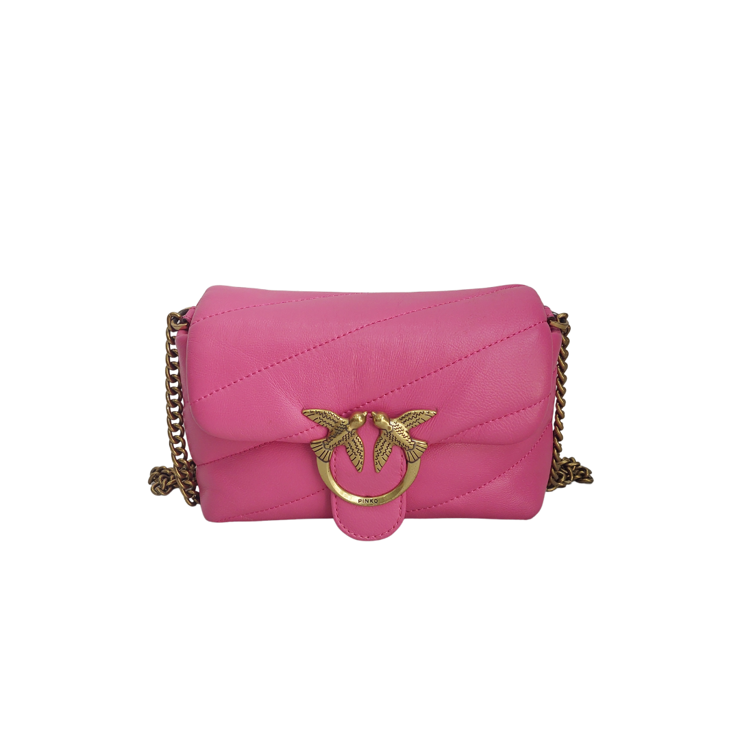 PINKO Pink Love Mini Puff Bag | Pre Loved |