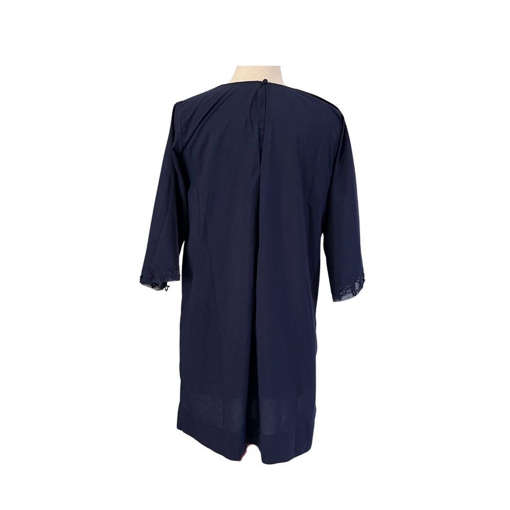 Uzma Sattar Dark Blue Co-Ord Set | Gently Used |
