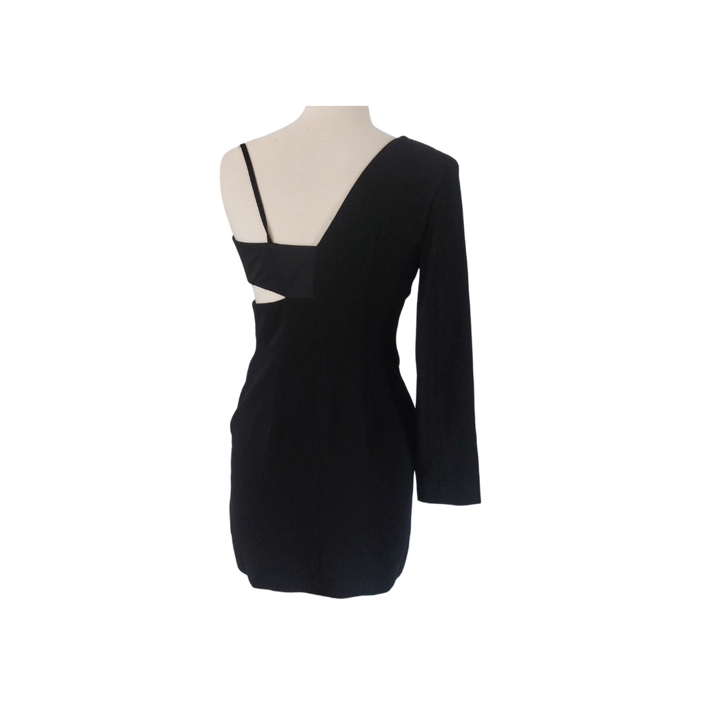 Topshop Black One Shoulder Short Dress | Pre Loved |