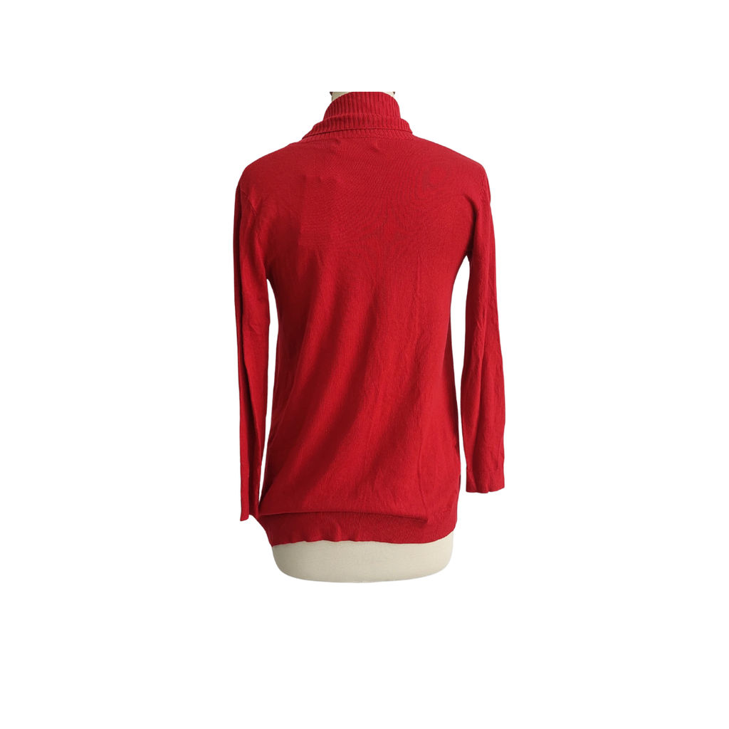 Mango Red Open Cardigan | Brand New |