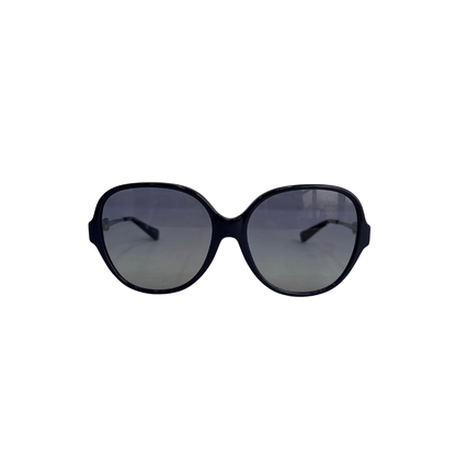 Coach Navy Gradient Oversized Square Sunglasses | Gently Used |