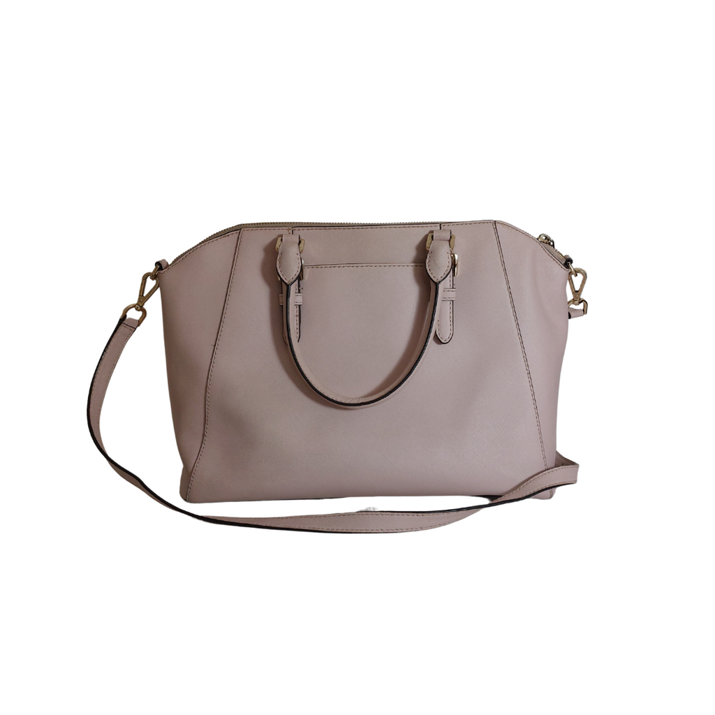 Michael Kors Light Pink Ciara Leather Satchel | Pre Loved |