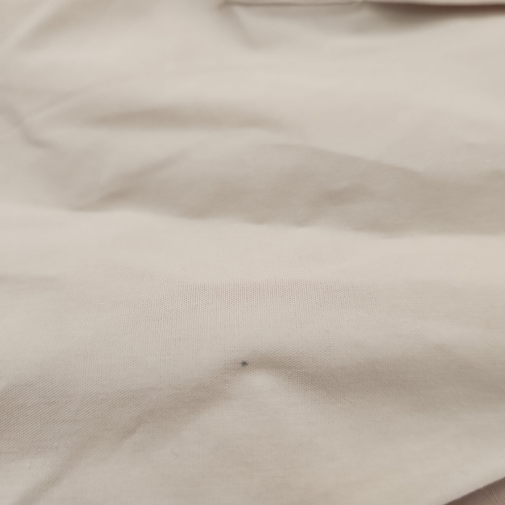 ZARA Beige Collared Cotton Shirt | Brand New |