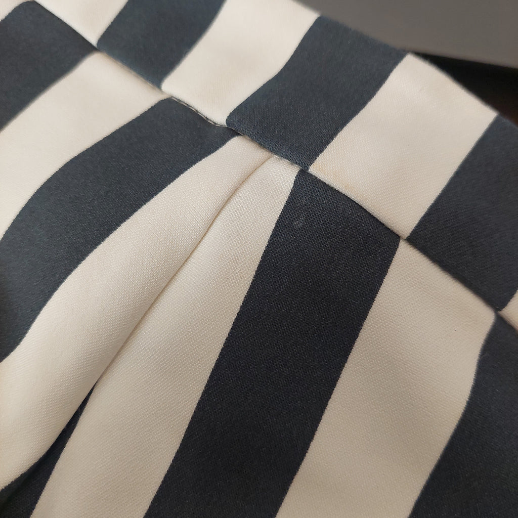 Mango Blue & White Striped Pants | Gently Used |