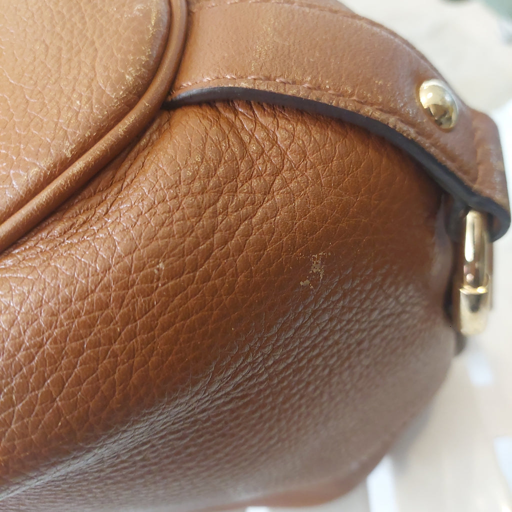 Michael Kors Tan Leather Large Hobo Shoulder Bag | Pre Loved |