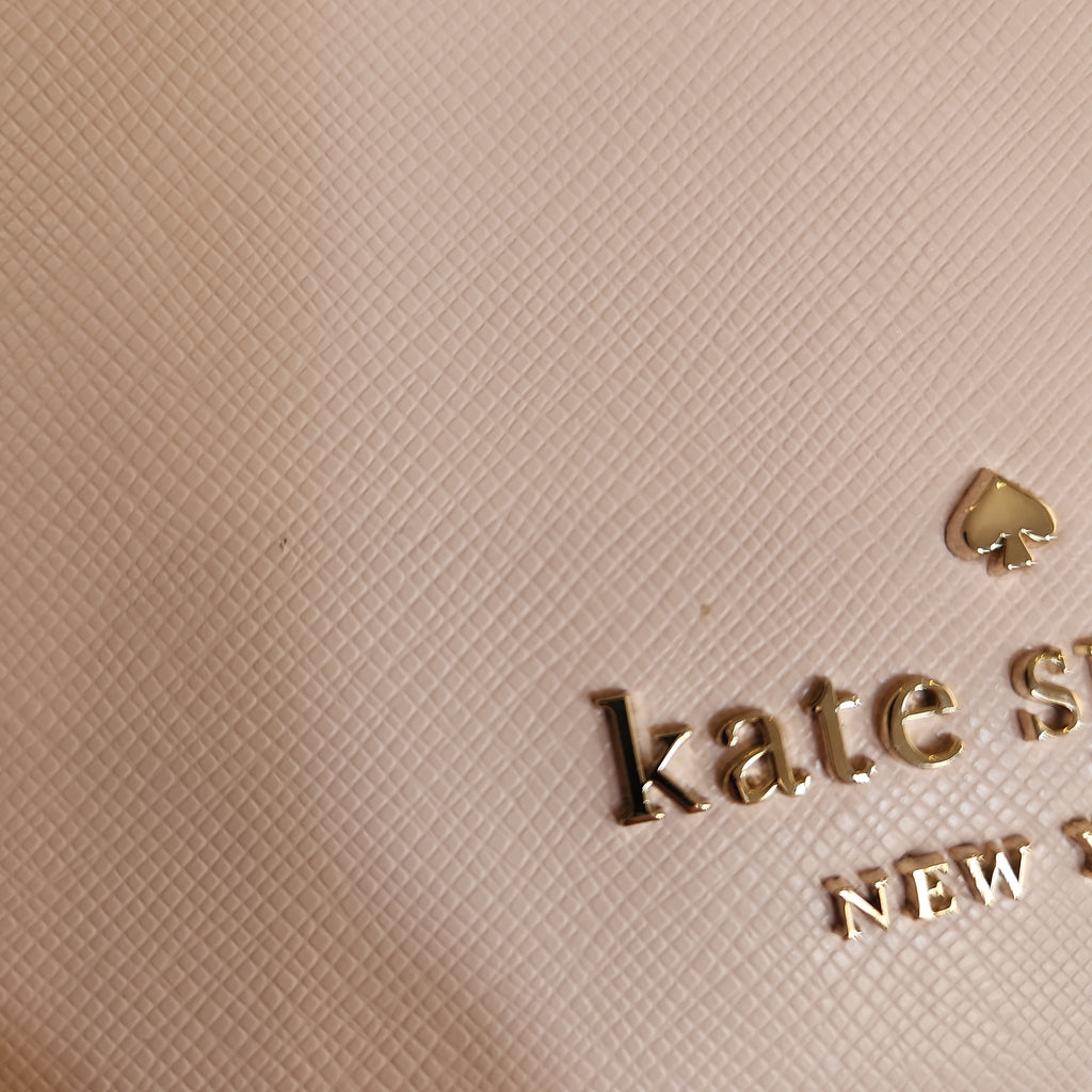 Kate Spade Light Rose Saffiano Leather Convertible Crossbody | Brand New |