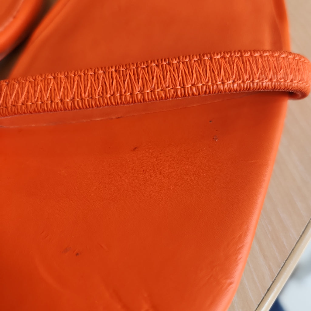 ALDO Neon Orange Strappy Heels | Pre Loved |