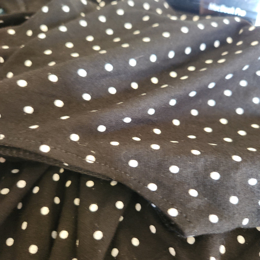 Vero Moda Black & White Polka Dot Tie-knot Top | Pre Loved |