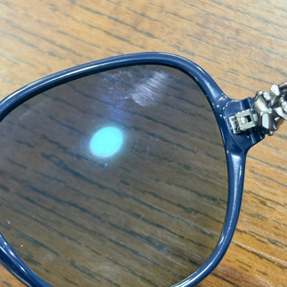 Coach Navy Gradient Oversized Square Sunglasses | Gently Used |