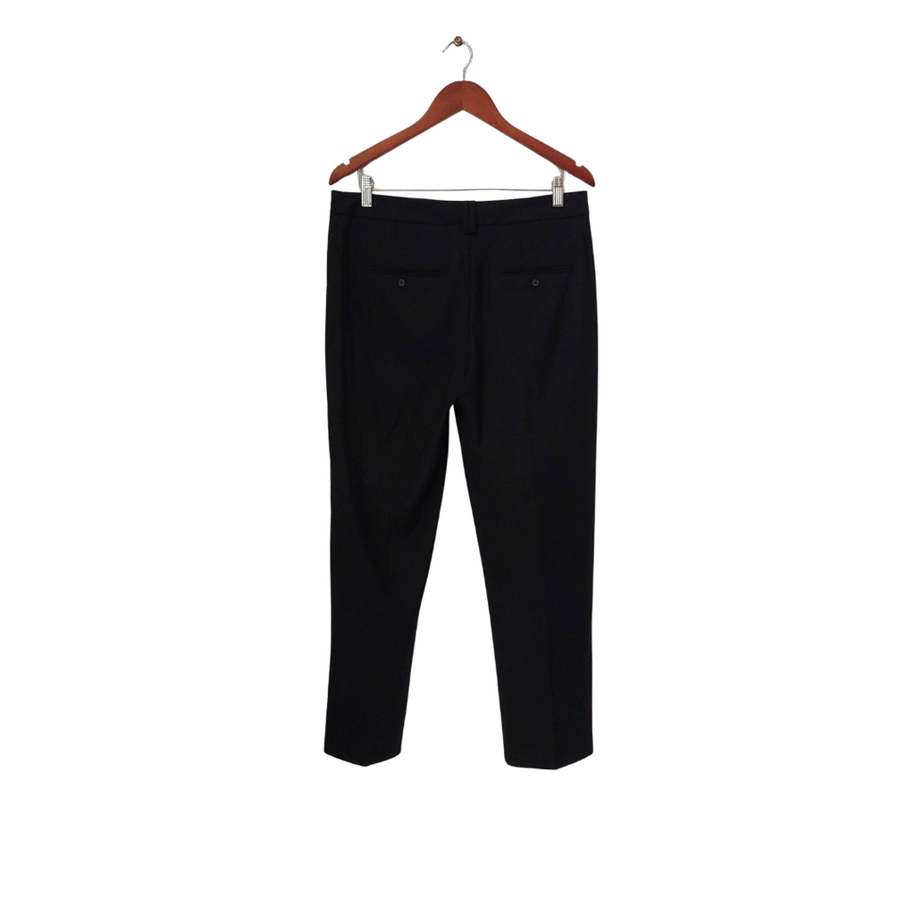 M&S Black Short Straight Leg Pants | Like New |