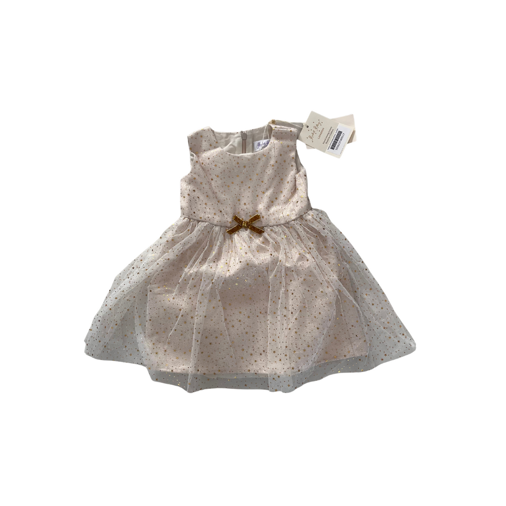 Rachel Riley Gold Sparkle Star Tulle Sleeveless Dress (12 Months) | Br | Secret Stash Rachel Riley Gold Sparkle Star Tulle Sleeveless Dress (12 Months) | Br | Secret Stash