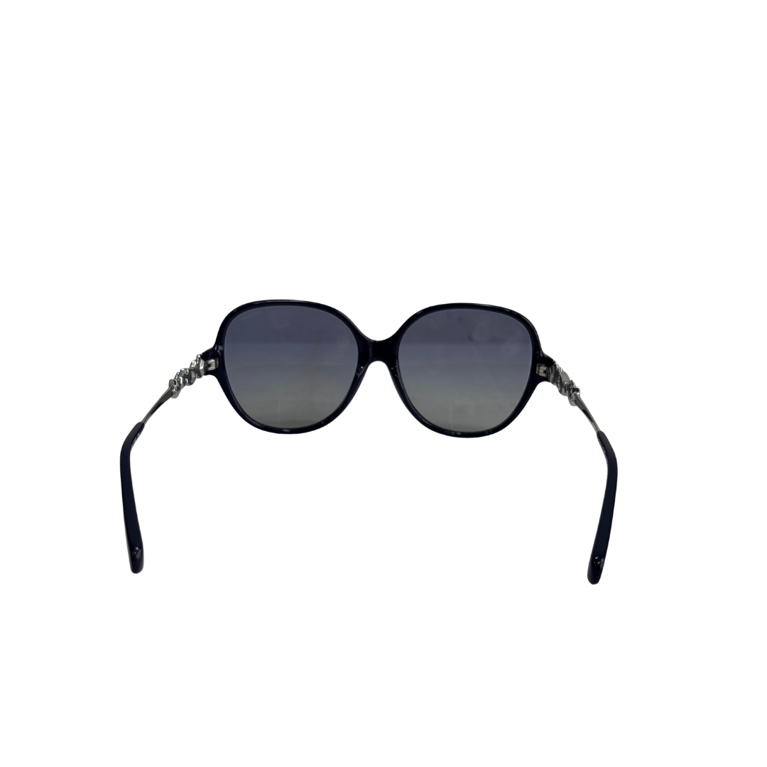 Coach Navy Gradient Oversized Square Sunglasses | Gently Used |
