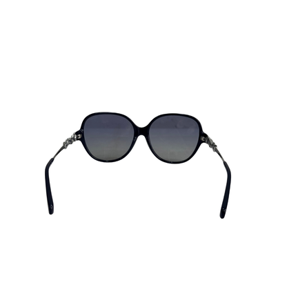 Coach Navy Gradient Oversized Square Sunglasses | Gently Used |
