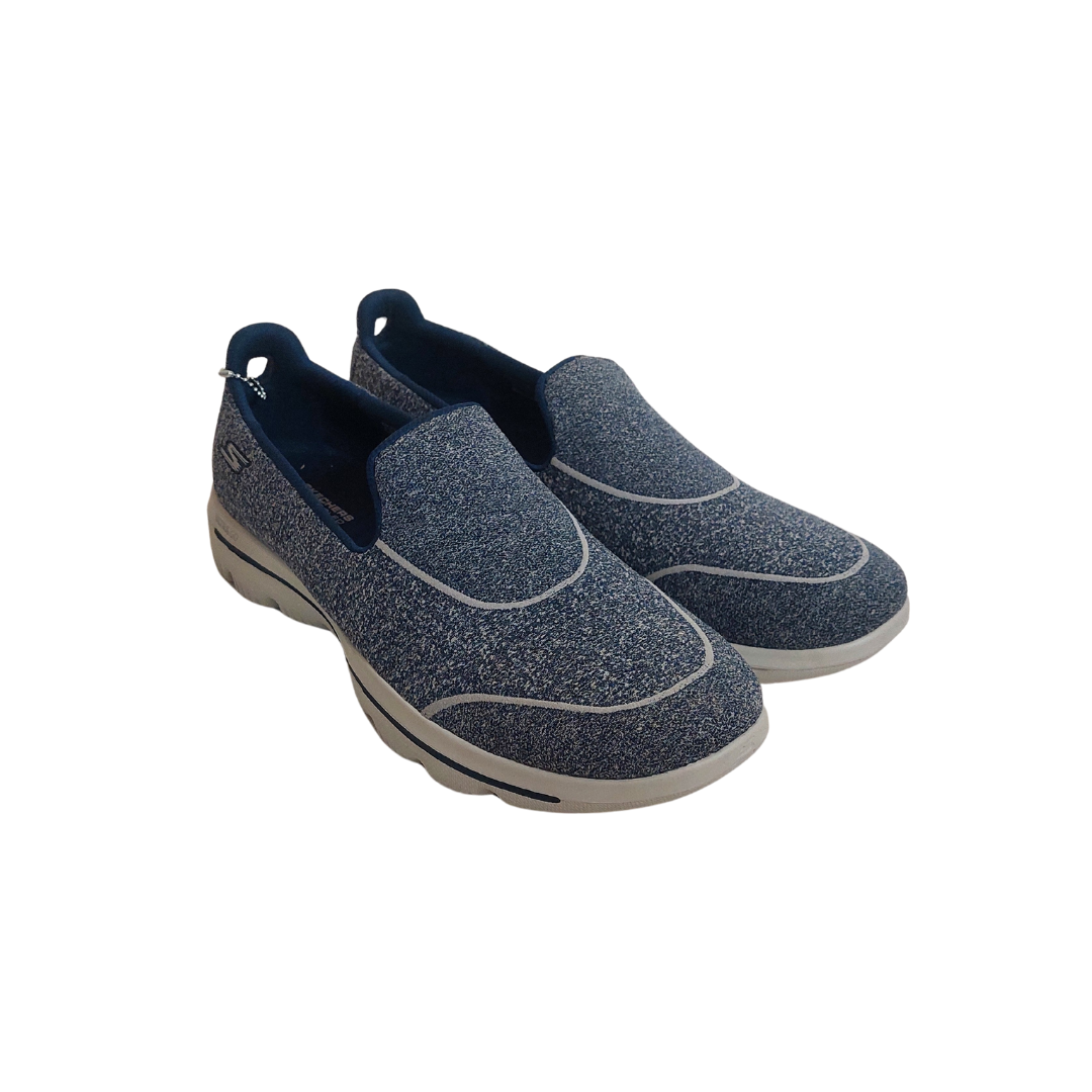 Skechers Navy Grey 'Go Walk' Walking Shoes Brand New