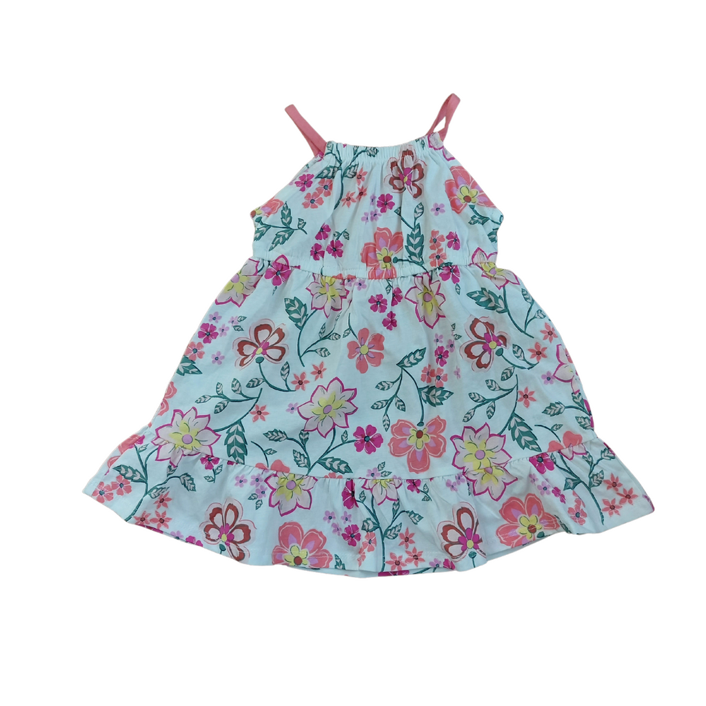 Carter's White Floral Dress (18 Months) | Brand New |