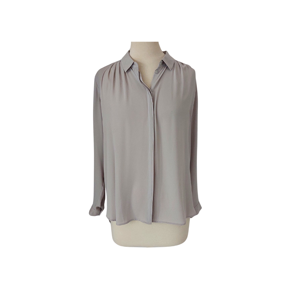 Autograph Light Grey Soft Collared Shirt | Pre Loved |