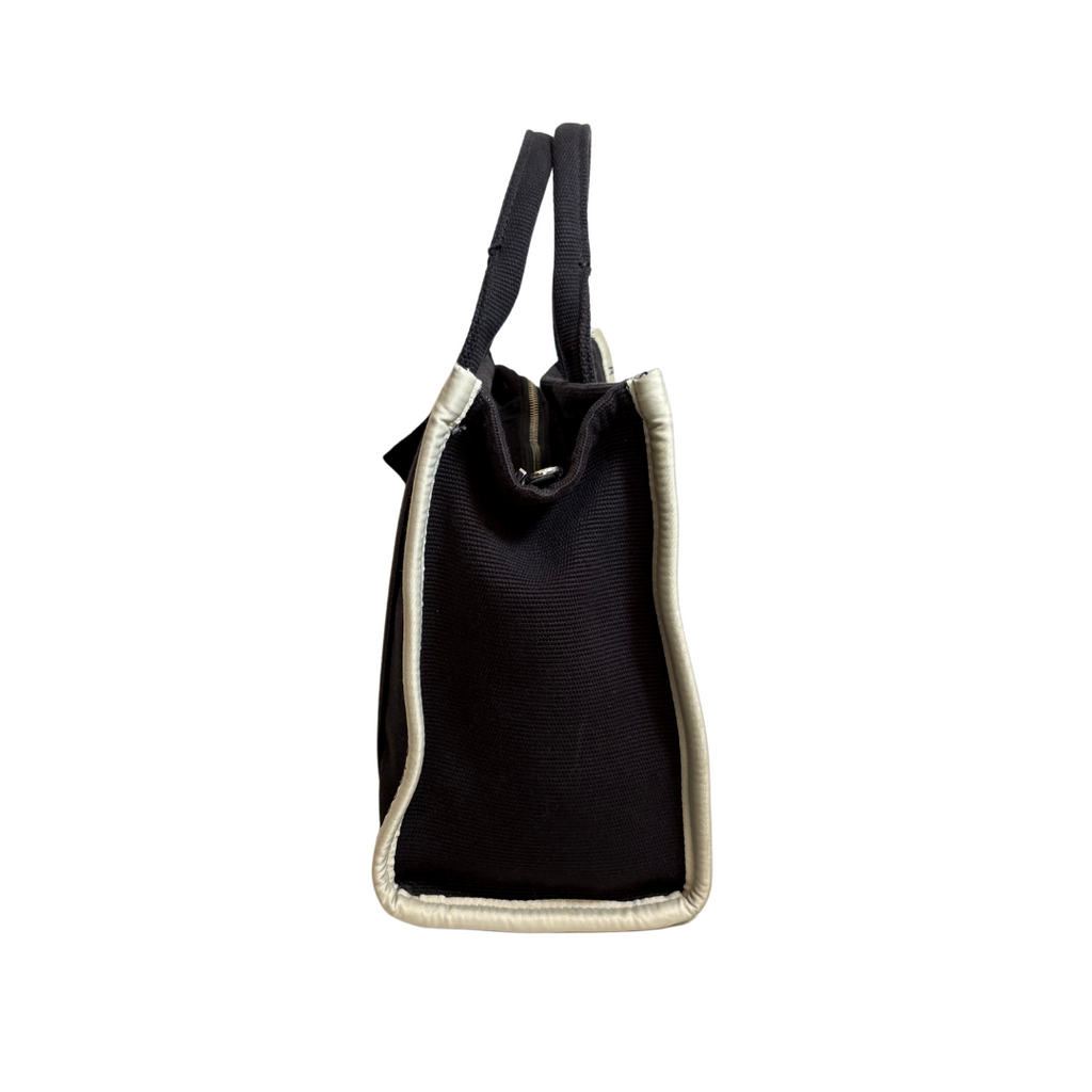 Marc Jacobs Black Canvas Tote Bag | Pre Loved |