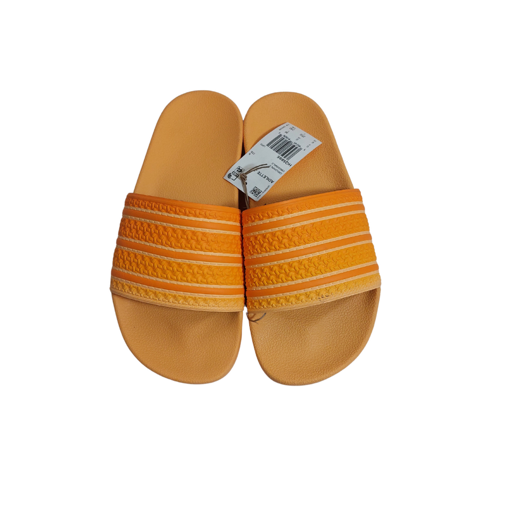 Adidas Orange Adilette J Slides | Brand New |