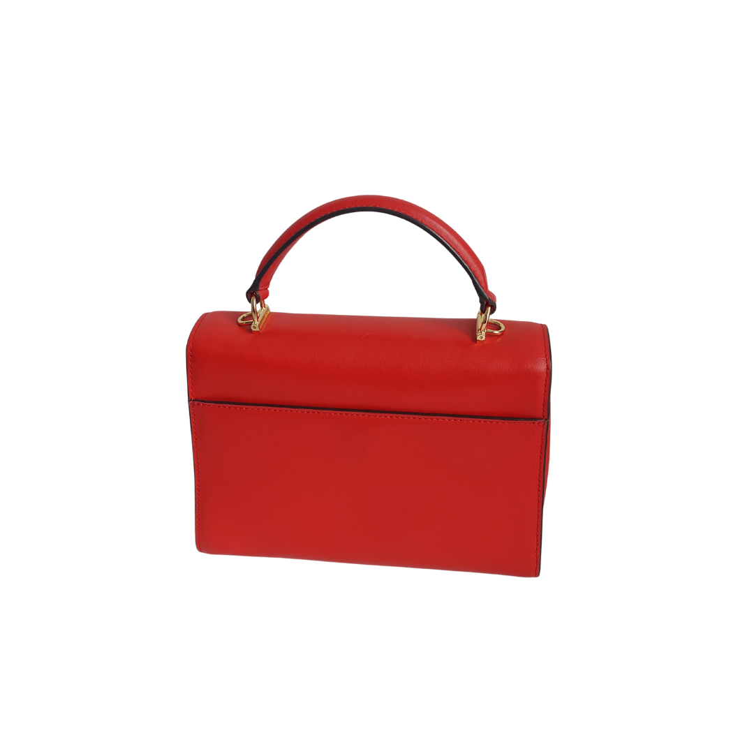 Michael Kors Red Sloan Top Handle Bag | Pre Loved |