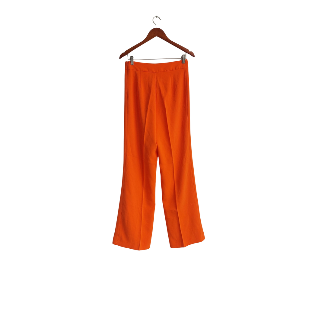 ZARA Orange Wide Leg Pants | Brand New |