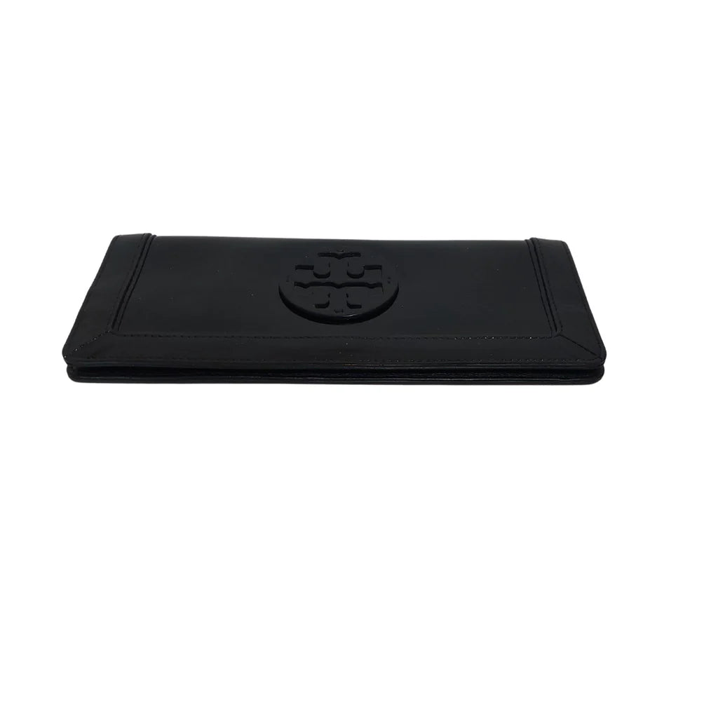Tory Burch Black Patent Leather Flat Clutch | Gently Used |