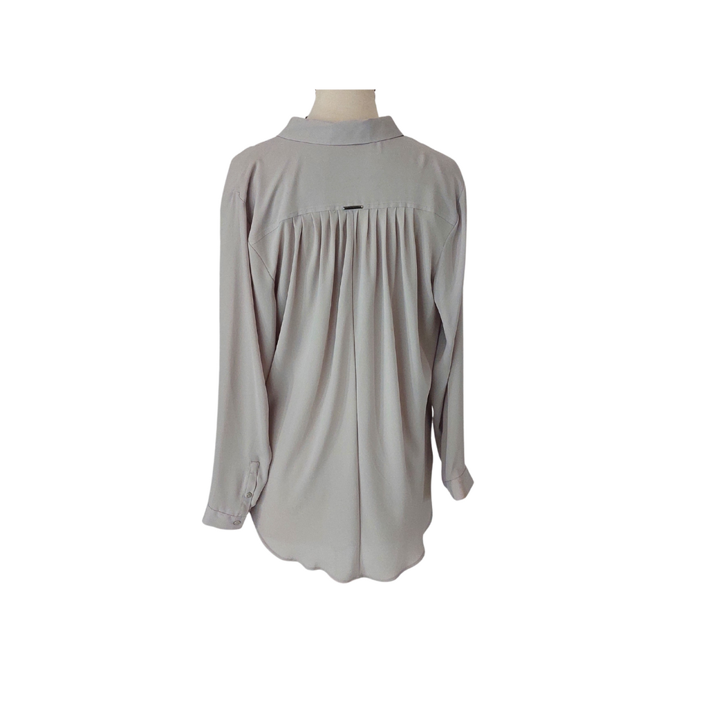 Autograph Light Grey Soft Collared Shirt | Pre Loved |