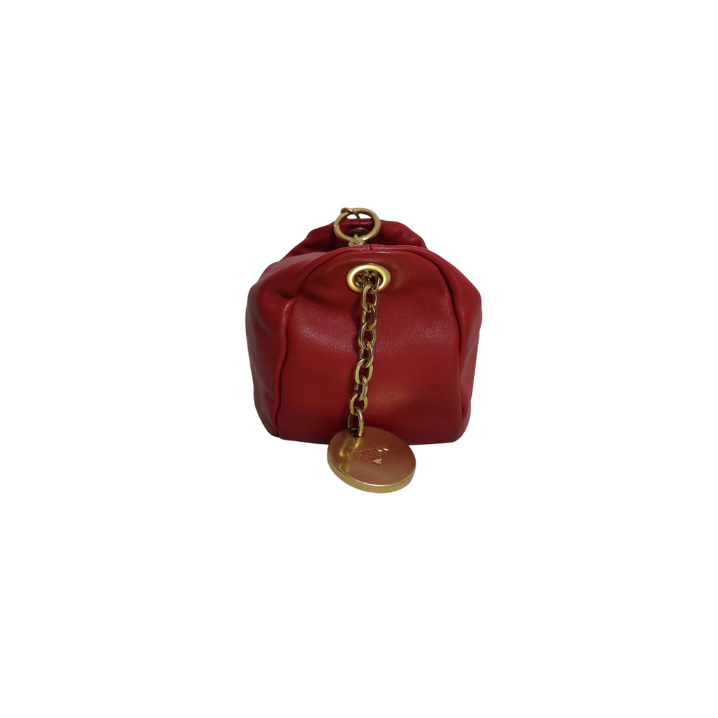 Guess Luxe Red Leatherette Bonbon Mini Crossbody Bag | Pre Loved |